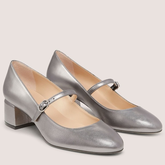 Stuart Weitzman Gabby Mary Jane Pump Size 8.5B - Picture 1 of 10
